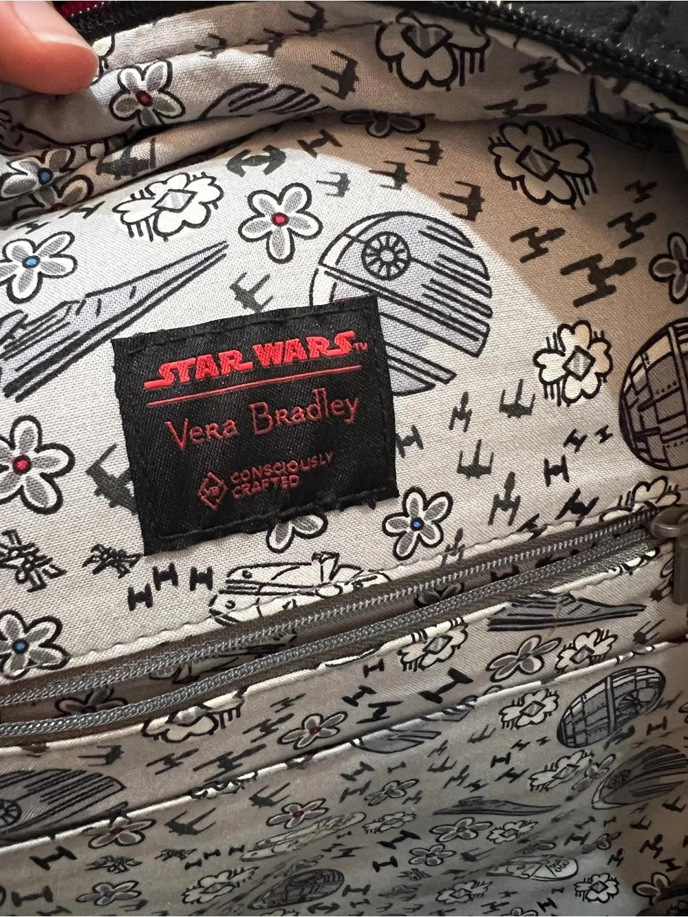 Vera Bradley Star Wars Darth Vader Campus Backpack